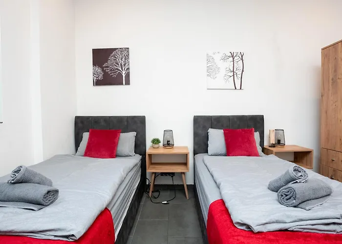 Serviceroom24 - Apartment 2 In Recklinghausen Hoch Wlan - Smart-Tv - 24-7 Check-In Und Kueche