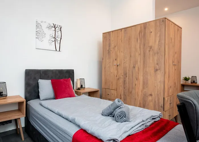 Serviceroom24 - Apartment 2 In Recklinghausen Hoch Wlan - Smart-Tv - 24-7 Check-In Und Kueche